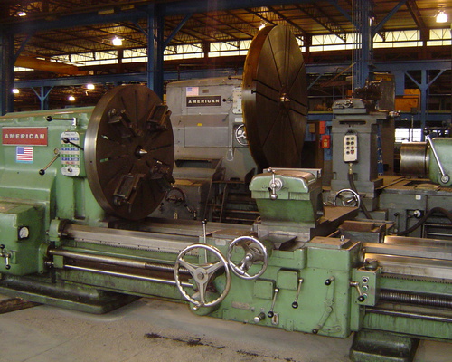 Large lathes are our speciality